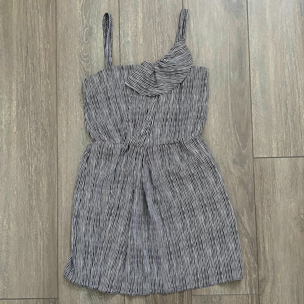 Rachel Roy striped sleeveless dress with pockets